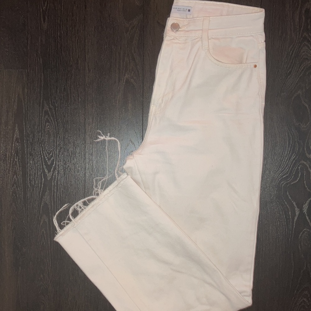 Off white straight leg denim - Picture 8 of 14